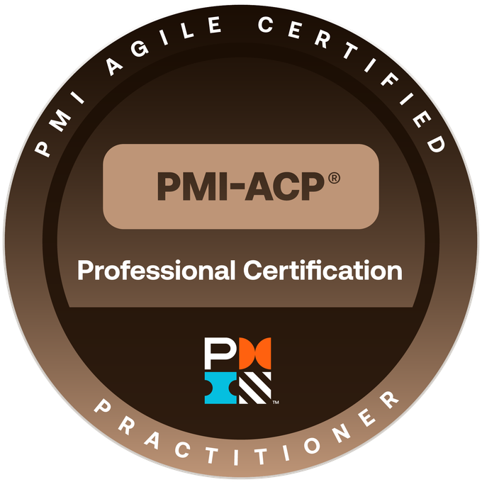 PMI Agile Certified Practitioner PMI-ACP badge