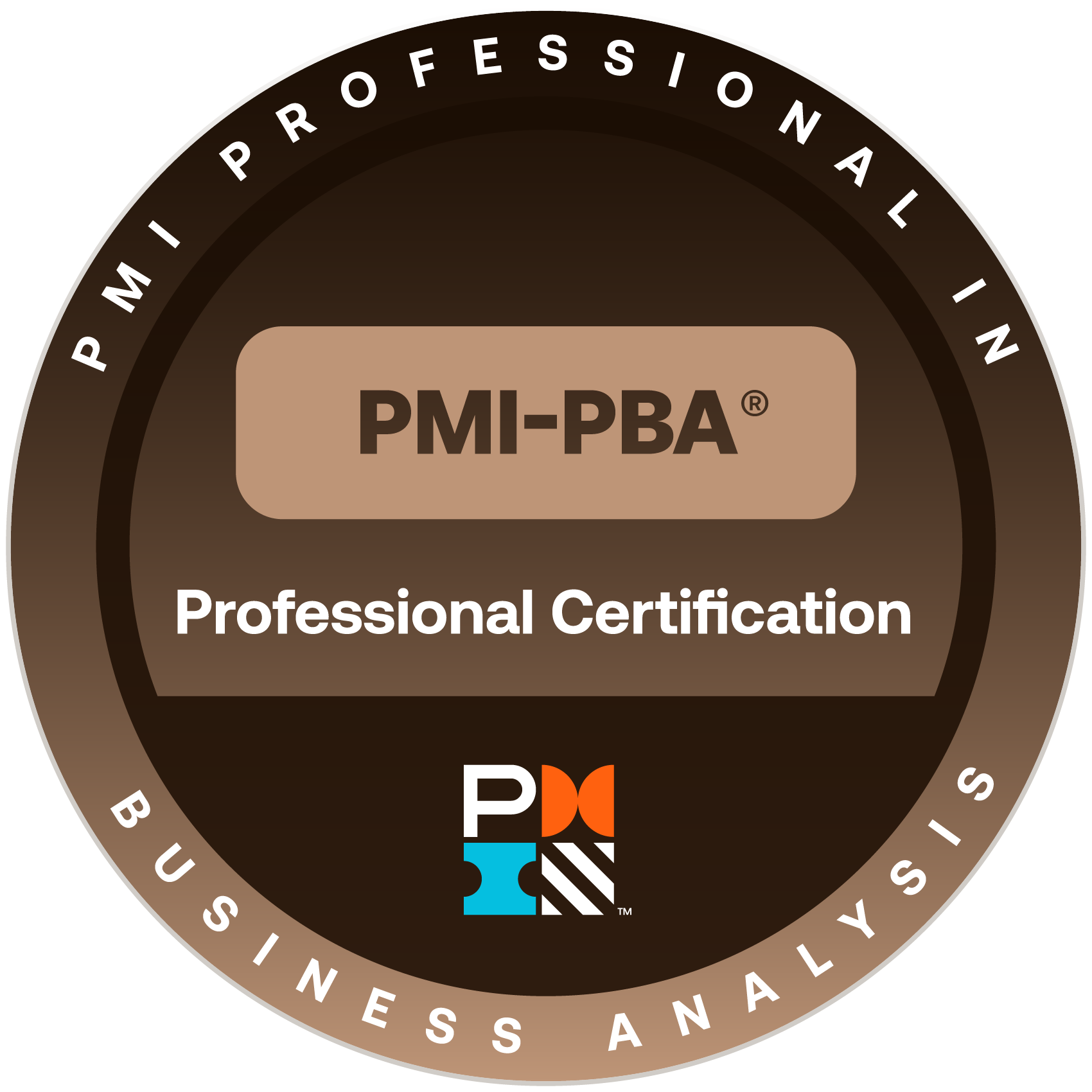 PMI Professional in Business Analysis PMI-PBA badge