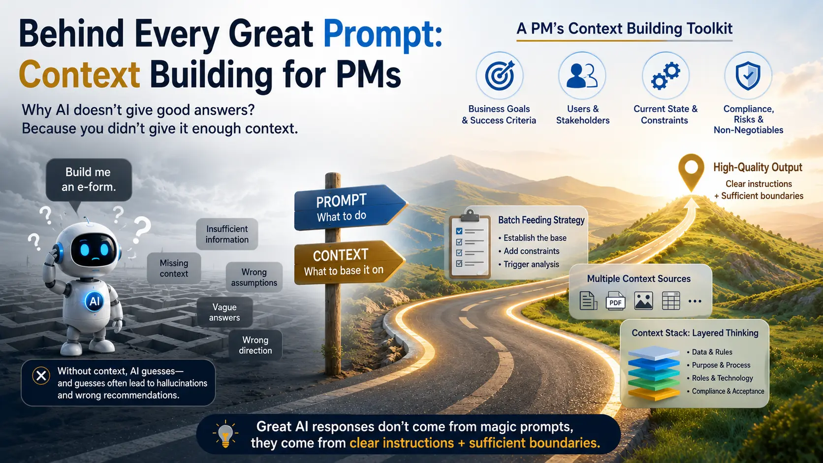 Behind Every Great Prompt: Why PMs Need to Master Context Building